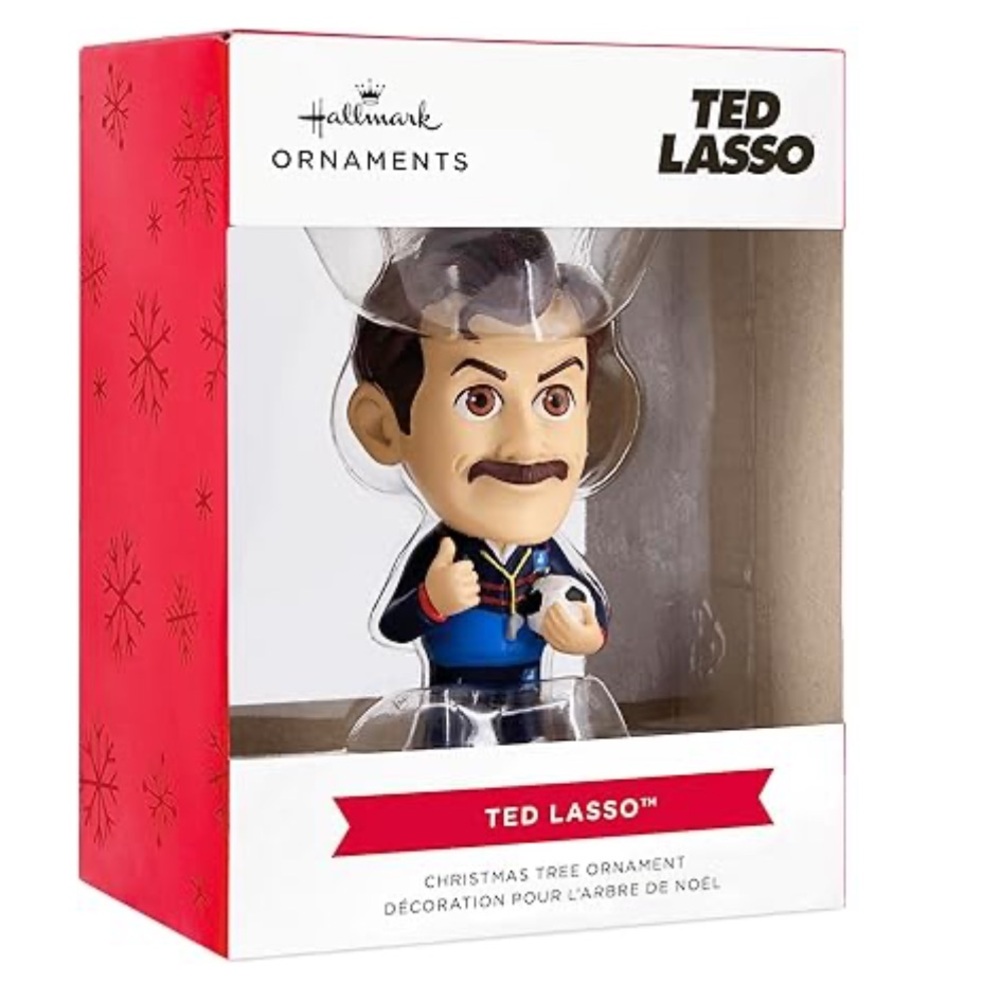 Hallmark Ted Lasso Blue Ornament